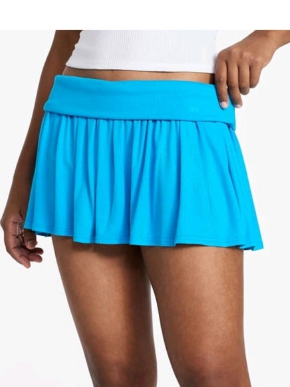 No Boundaries Foldover Knit Skort Size Small NWT